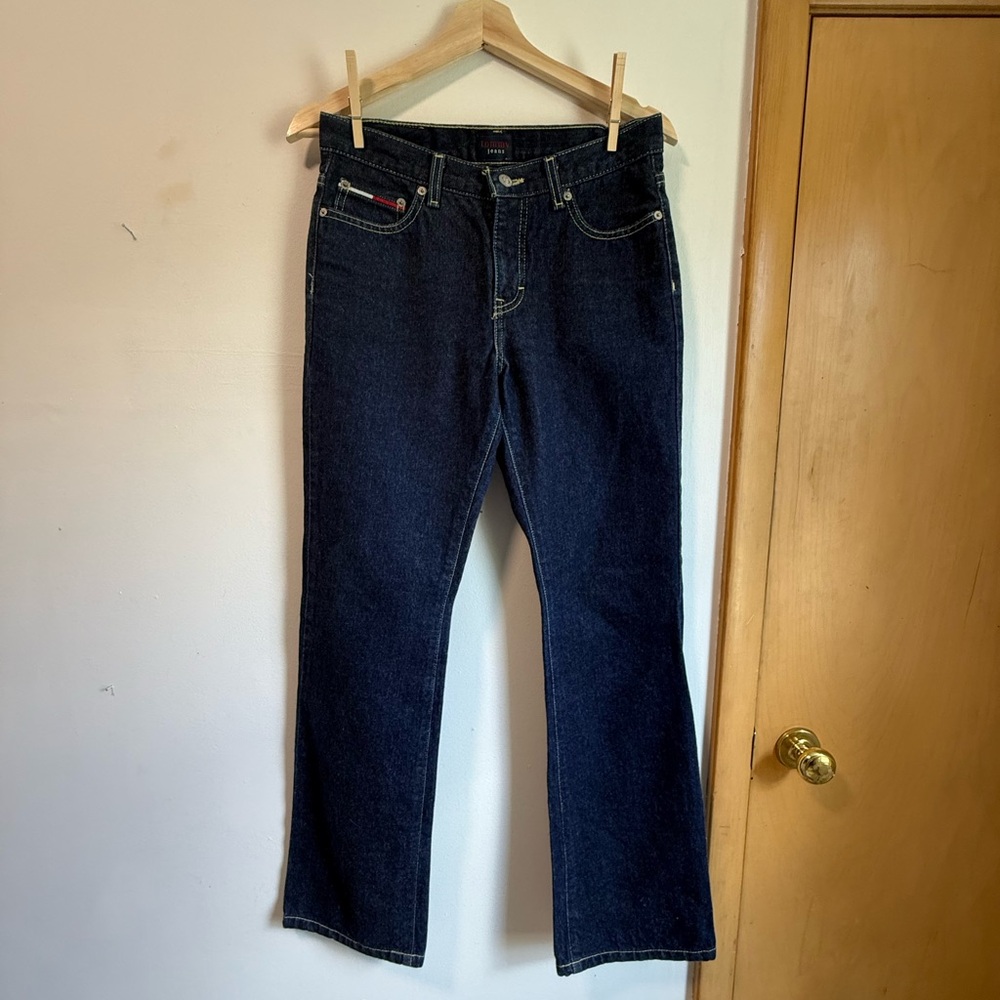 Tommy Hilfiger Women's Dark Blue Straight Leg Jeans